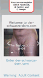 Mobile Screenshot of der-schwarze-dorn.com